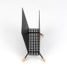 Vintage letter holder made of perforated metal