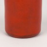 Small orange vintage Ravelli vase