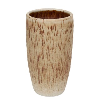 Mid-Century Ravelli vase in a brown shade