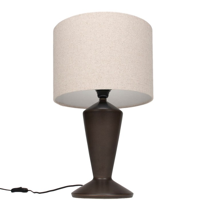 Deense Mid-Century keramiek tafellamp van Aluminia