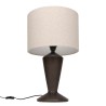 Deense Mid-Century keramiek tafellamp van Aluminia