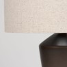 Danish Mid-Century ceramic table lamp by Alumina