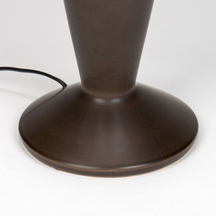 Danish Mid-Century ceramic table lamp by Alumina