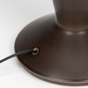 Deense Mid-Century keramiek tafellamp van Aluminia