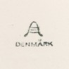 Deense Mid-Century keramiek tafellamp van Aluminia