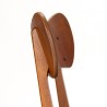 Teak/ eiken Deense Mid-Century eettafel stoel