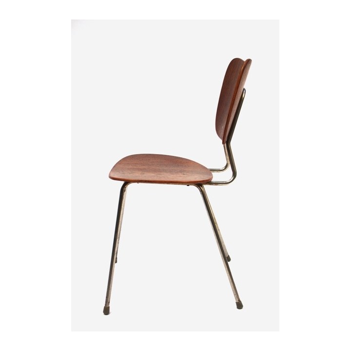 Houten plywood stoel uit 1957 - Retro Studio