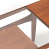 Mid-Century Gplan salontafel in teak met glas