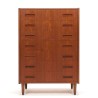 P. Westergaard Møbelfabrik chest of drawers with 7 drawers in