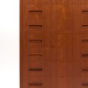 P. Westergaard Møbelfabrik chest of drawers with 7 drawers in