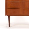 Mid-century teak bookcase/secretary chest from Denmark