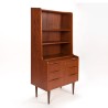 Mid-Century boekenkast/ secretaire meubel uit Denemarken in teak
