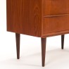Mid-Century boekenkast/ secretaire meubel uit Denemarken in teak