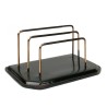 Briefhouder vintage model in Jacques Adnet stijl