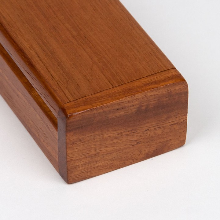 Vintage teak pen tray/ box