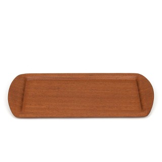 Teakhouten plywood Mid-Century dienbaadje