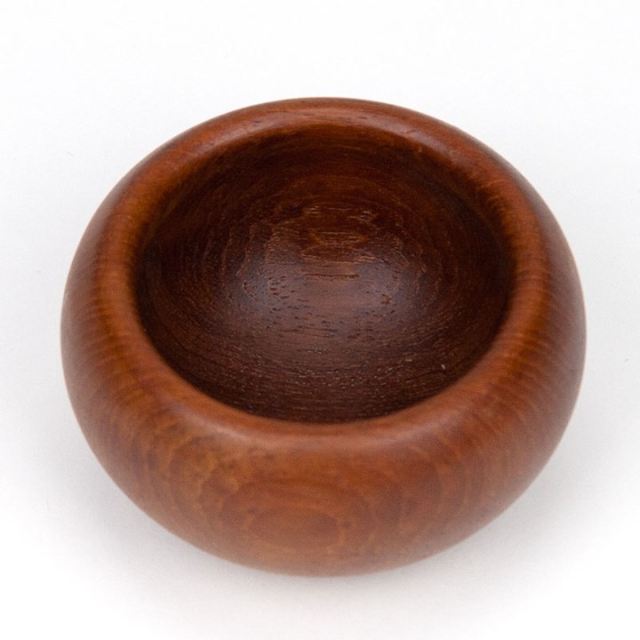 Small/ miniature vintage teak bowl by ESA