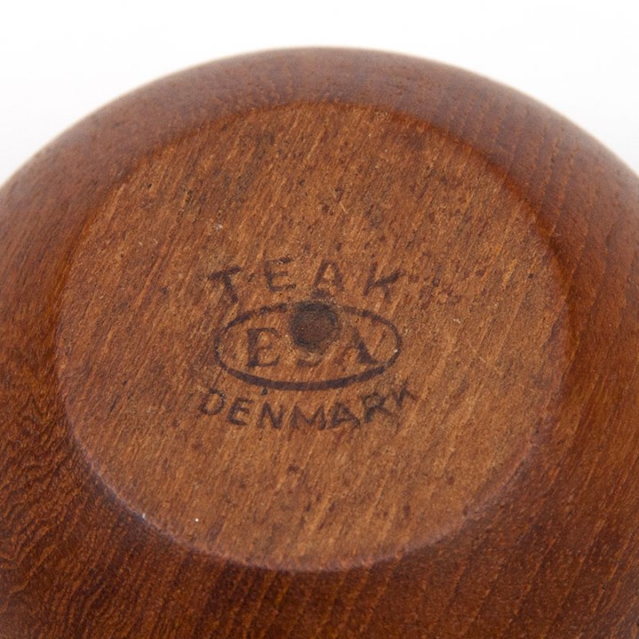 Small/ miniature vintage teak bowl by ESA