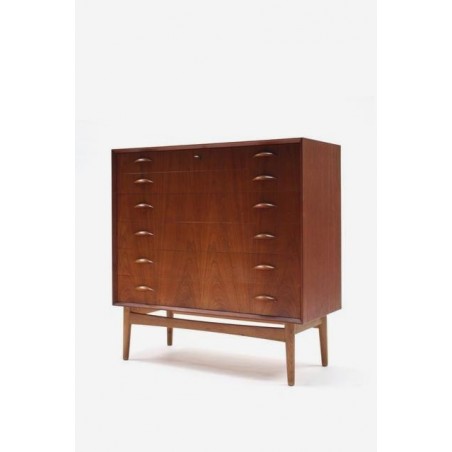 Chest of drawers in teak from Scandinavia