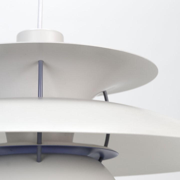 Wit vroeg model Poul Henningsen PH 5 hanglamp