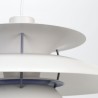 Wit vroeg model Poul Henningsen PH 5 hanglamp