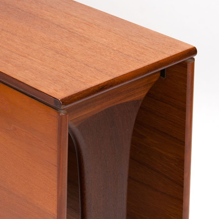 Mid-Century G-Plan drop-leaf table in teak