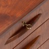 Mid-Century teakhouten ladekast met 4 ruime lades