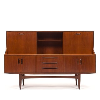 Victor Wilkins groot model G-plan Mid-Century Fresco dressoir