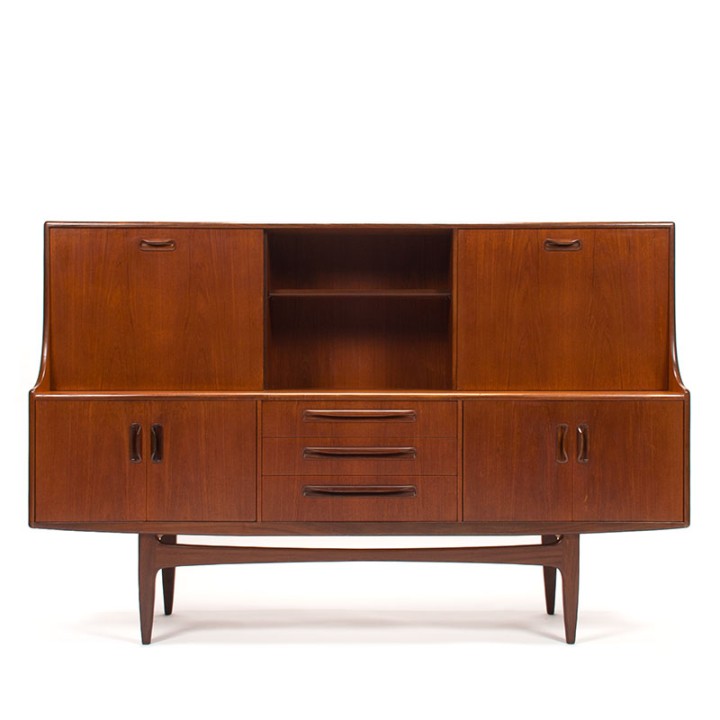 Victor Wilkins groot model G-plan Mid-Century Fresco dressoir