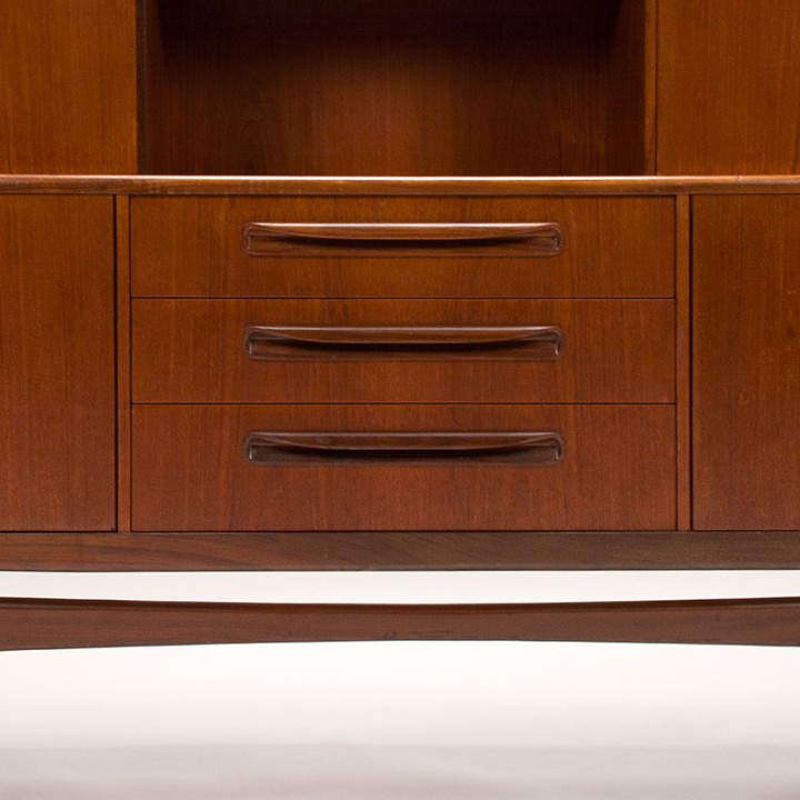 Victor Wilkins groot model G-plan Mid-Century Fresco dressoir