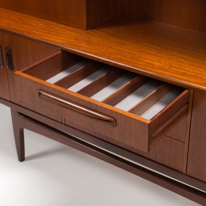 Victor Wilkins groot model G-plan Mid-Century Fresco dressoir