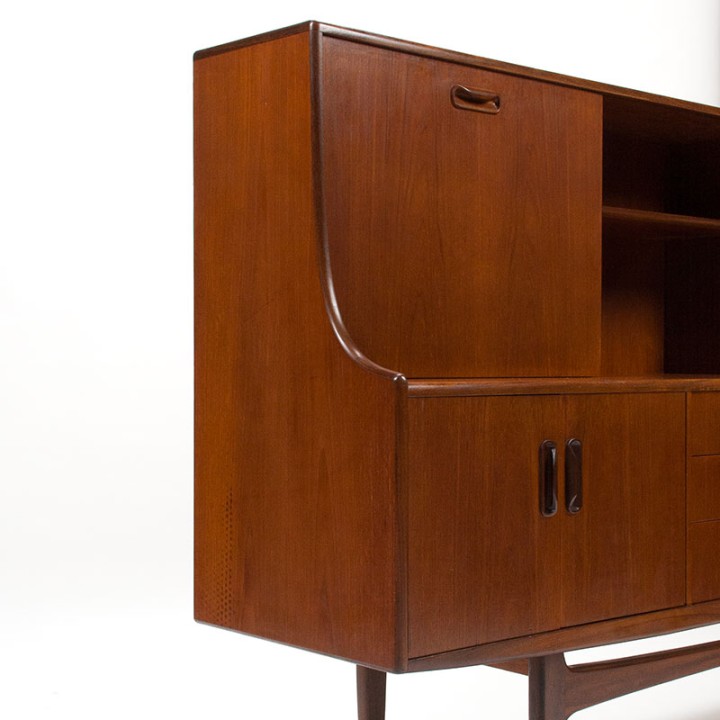 Victor Wilkins large G-Plan Mid-Century Fresco highboard