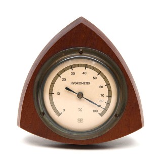 Hygrometer vintage model in teak