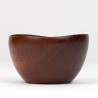 Klein/ mini vintage schaaltje in teak
