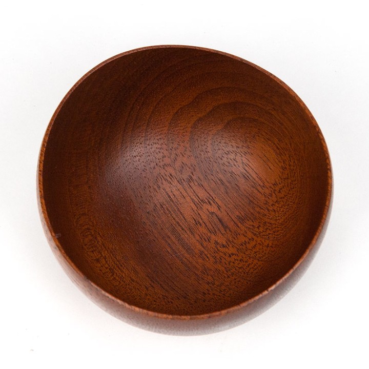 Klein/ mini vintage schaaltje in teak