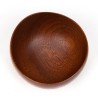 Klein/ mini vintage schaaltje in teak