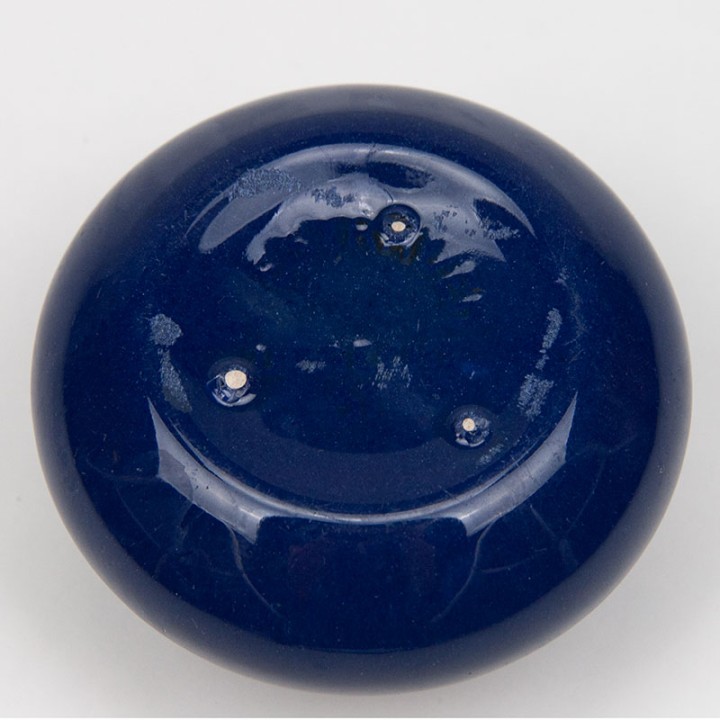 Klein/ mini vintage Westraven solifleur blauw