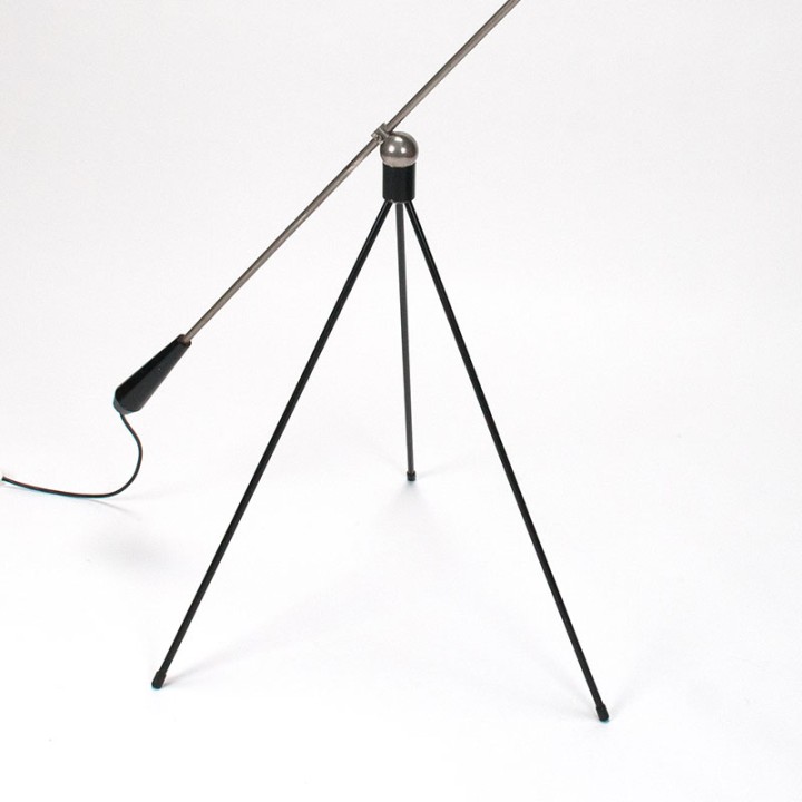 Magneto Mid-Century vloerlamp ontwerp Henk Fillekes voor