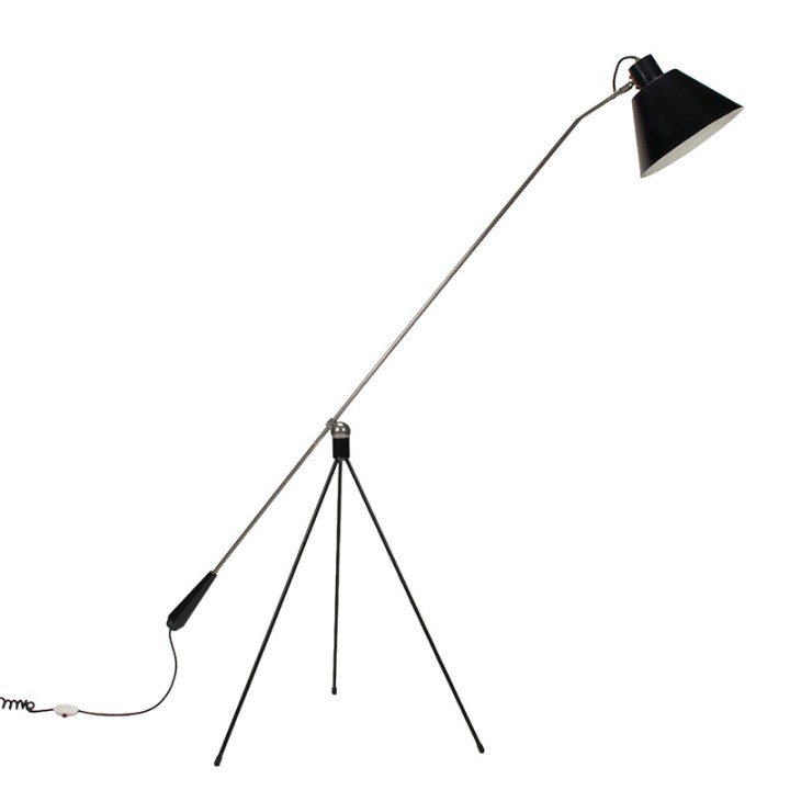 Magneto Mid-Century vloerlamp ontwerp Henk Fillekes voor