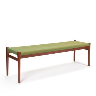 J.L. Møller model 63 Mid-Century bankje in teak