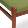 J.L. Møller model 63 Mid-Century bankje in teak