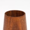 Klein/ mini teakhouten vintage houdertje