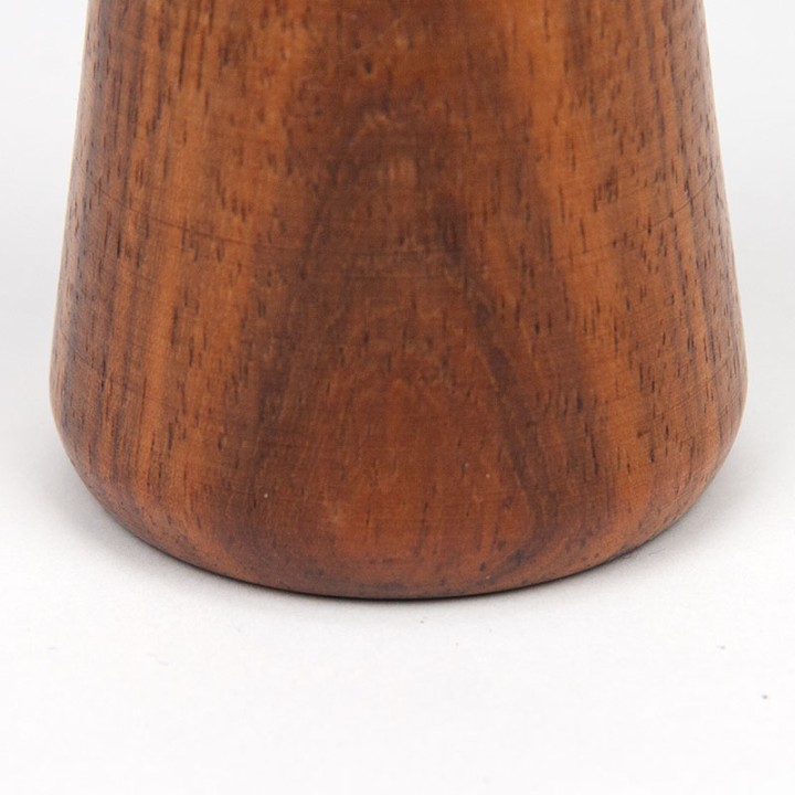 Klein/ mini teakhouten vintage houdertje