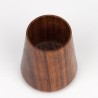 Klein/ mini teakhouten vintage houdertje