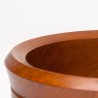Groot model dikwandige vintage schaal in teak