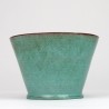 Large vintage green Westraven Utrecht flower pot