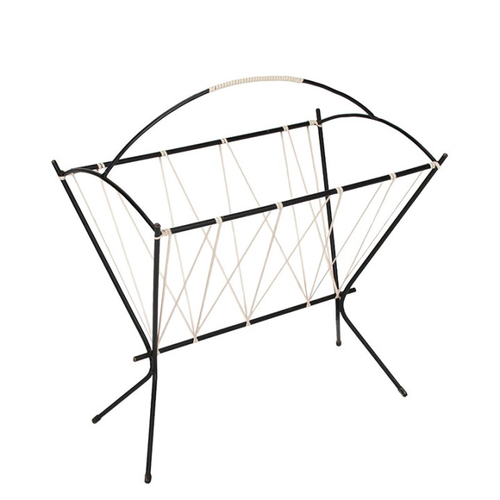 1950s vintage magazine rack
