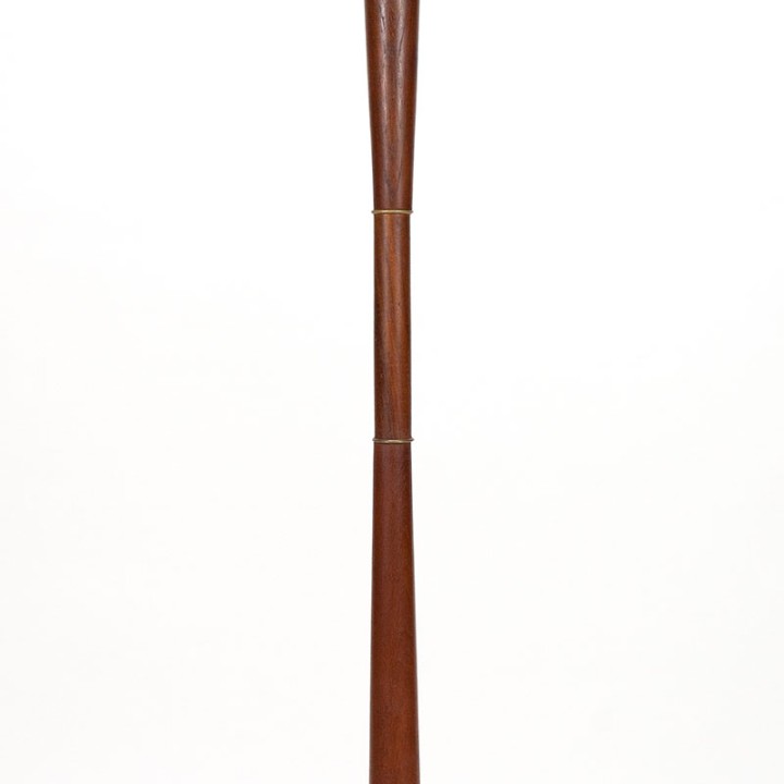 Mid-century Danish stylish teak floor lamp