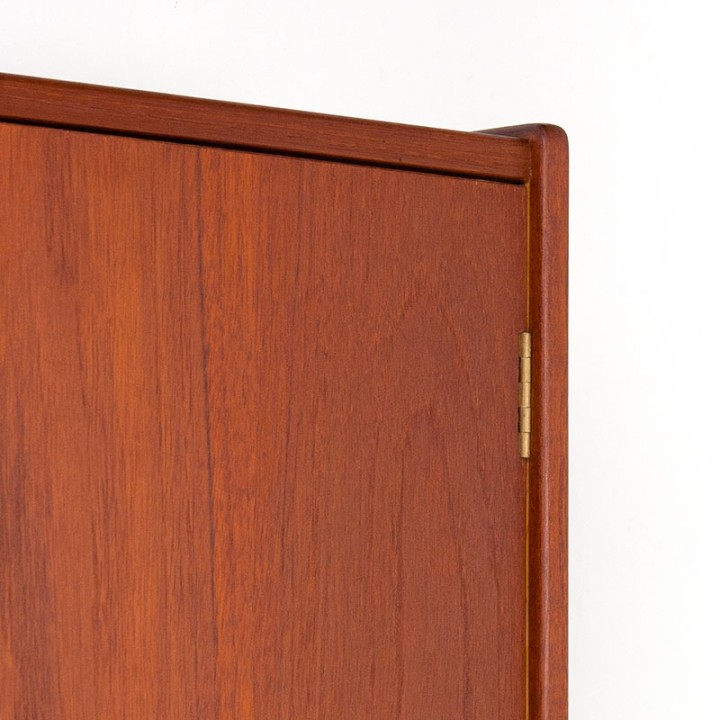Mid-century teak small wall cabinet / medicine cabinet