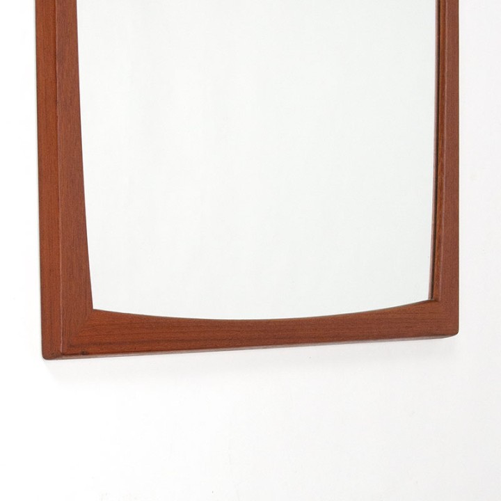 Large model 106 Mid-Century mirror by Aksel Kjersgaard